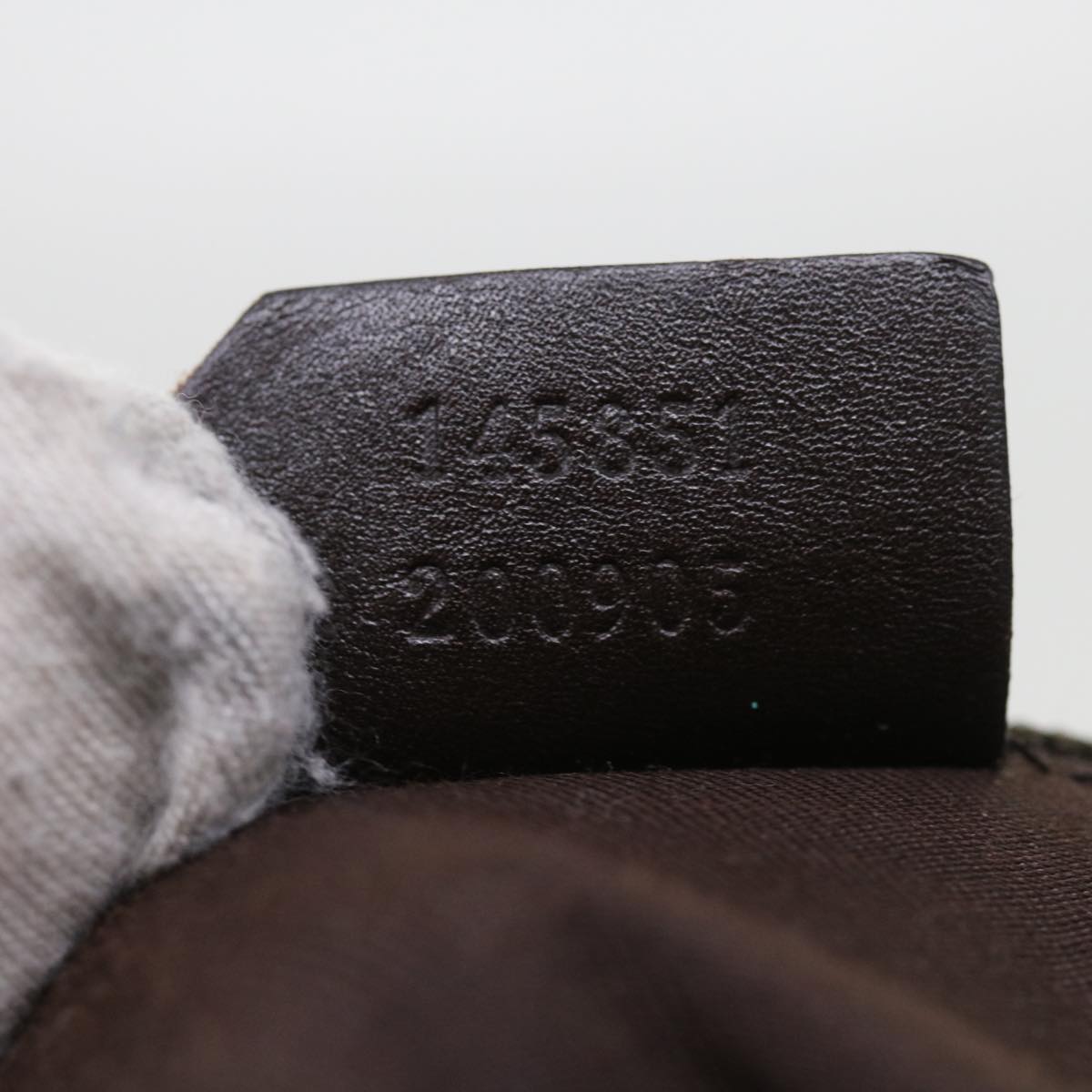 GUCCI GG Canvas Waist bag Beige 145851 57676