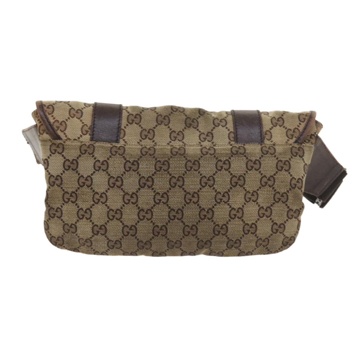 GUCCI GG Canvas Waist bag Beige 145851 57676