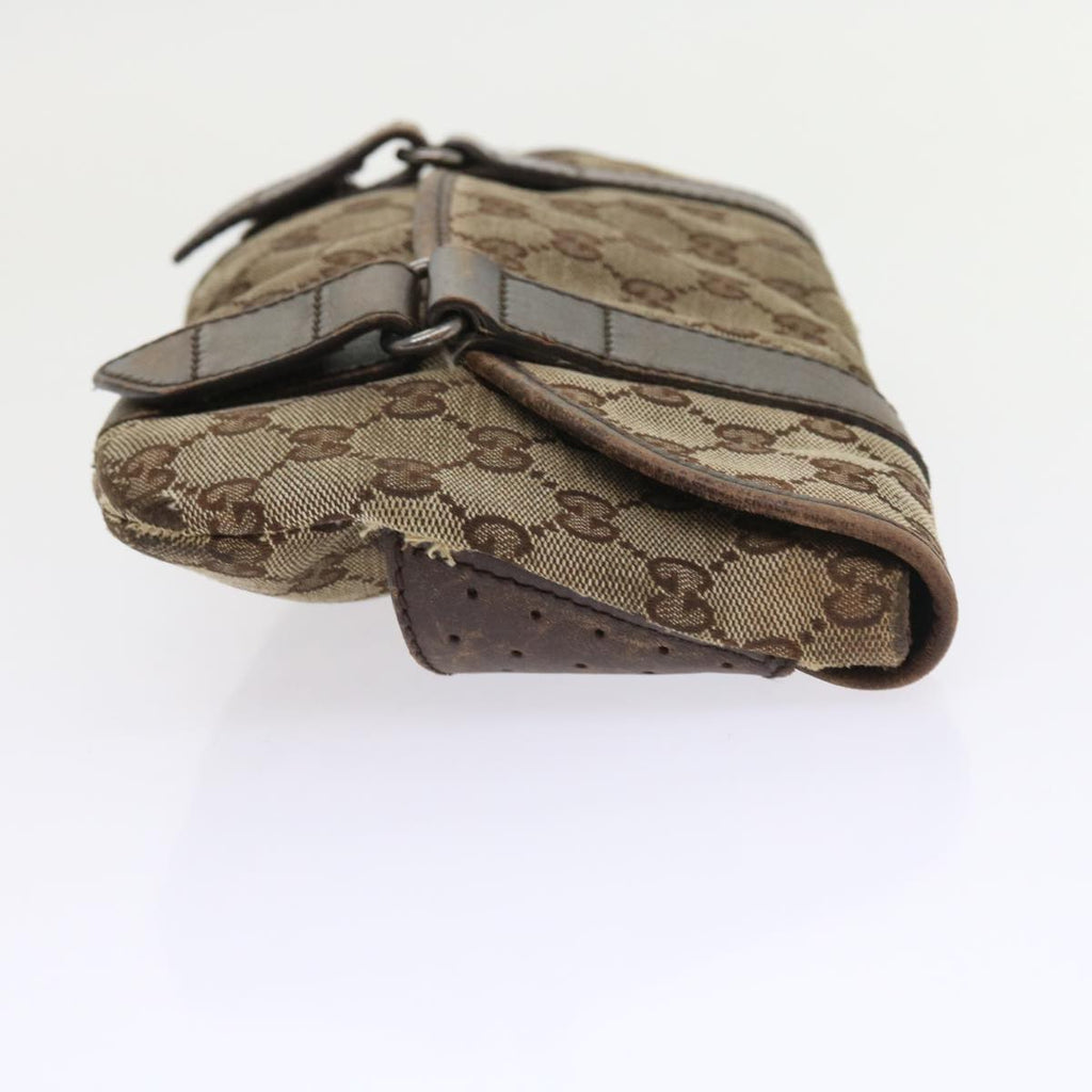 GUCCI GG Canvas Waist bag Beige 145851 57676
