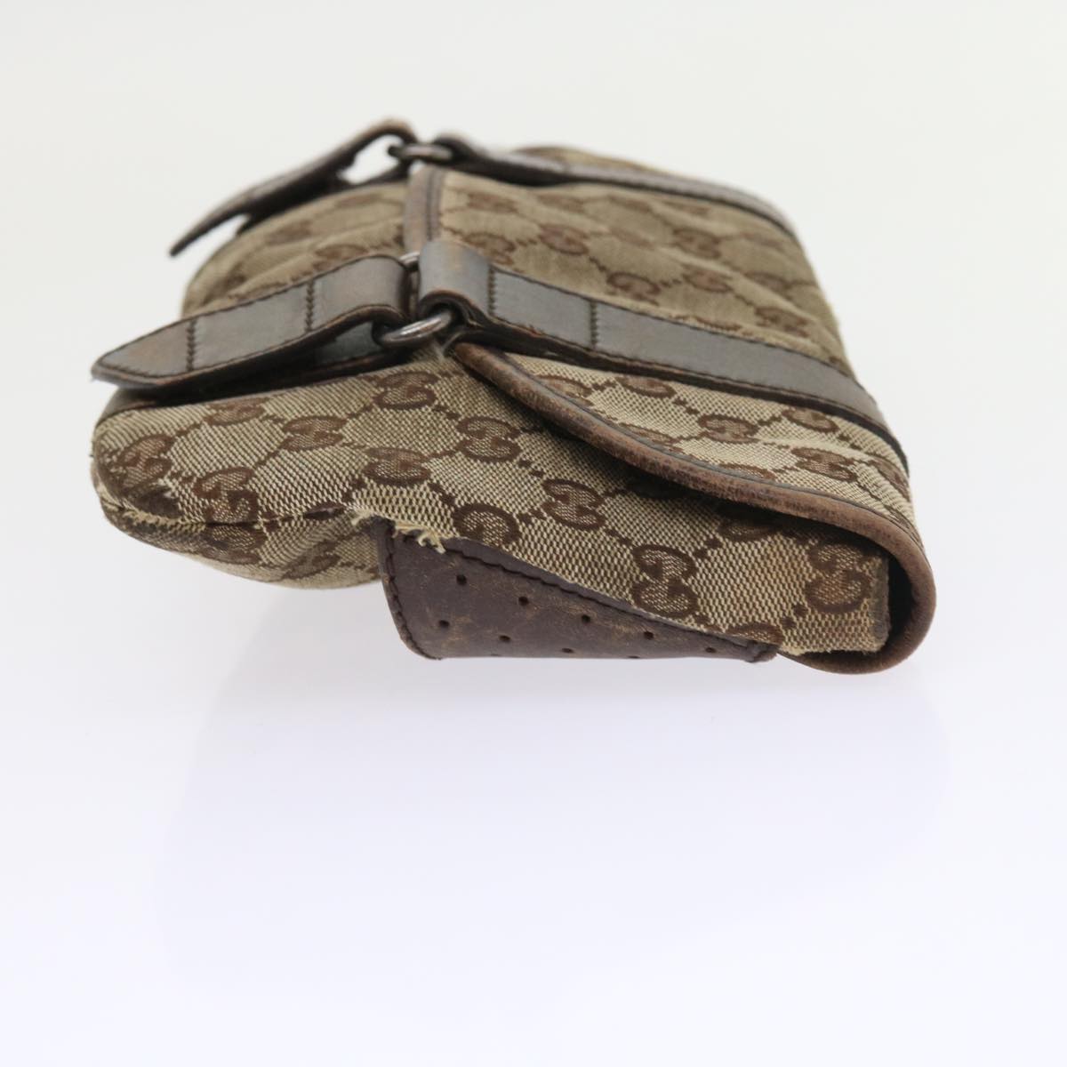 GUCCI GG Canvas Waist bag Beige 145851 57676