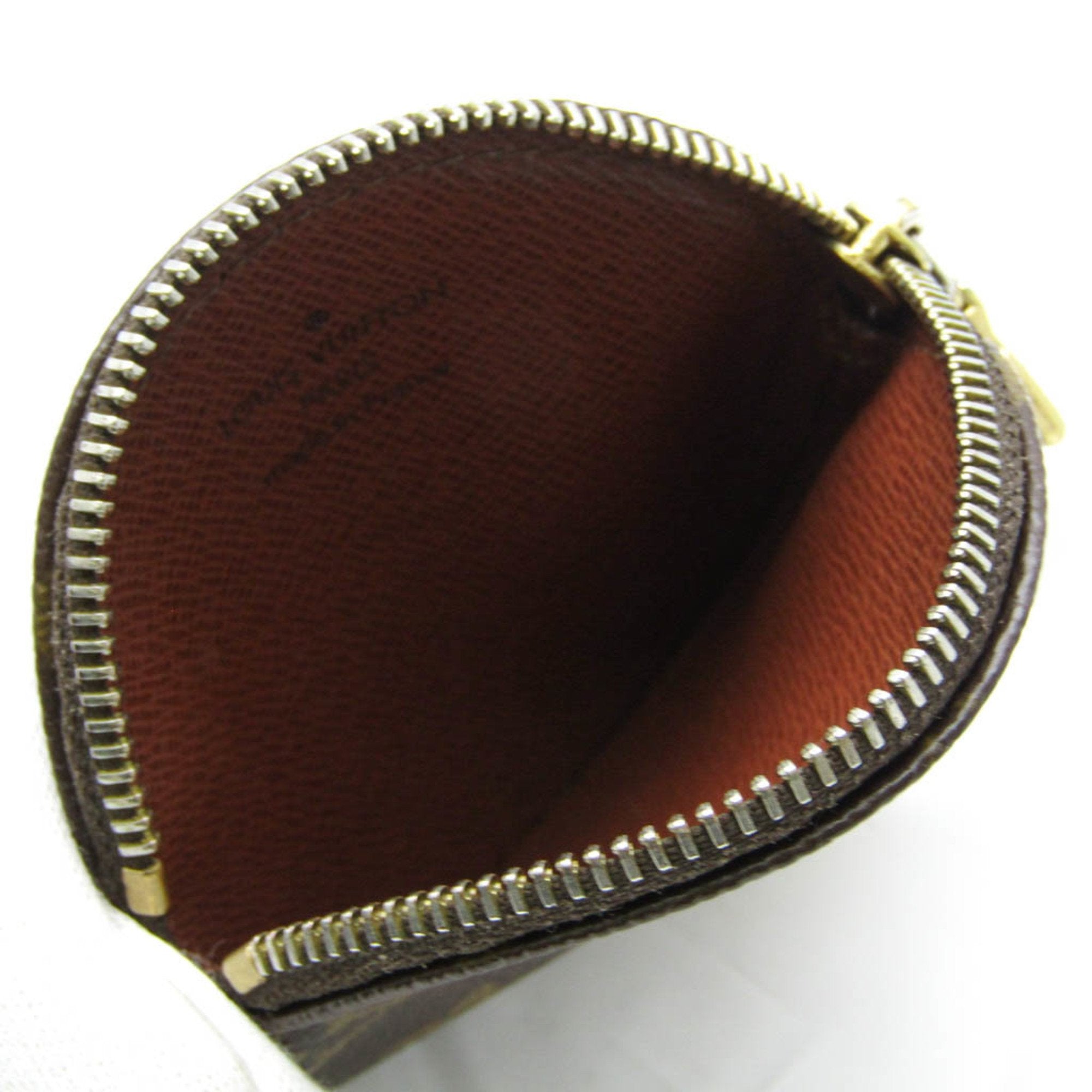 Louis Vuitton Porte Monnaie Rond  Canvas Wallet  ()