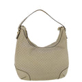 GUCCI GG Canvas Guccissima Shoulder Bag Ivory 309618 57767