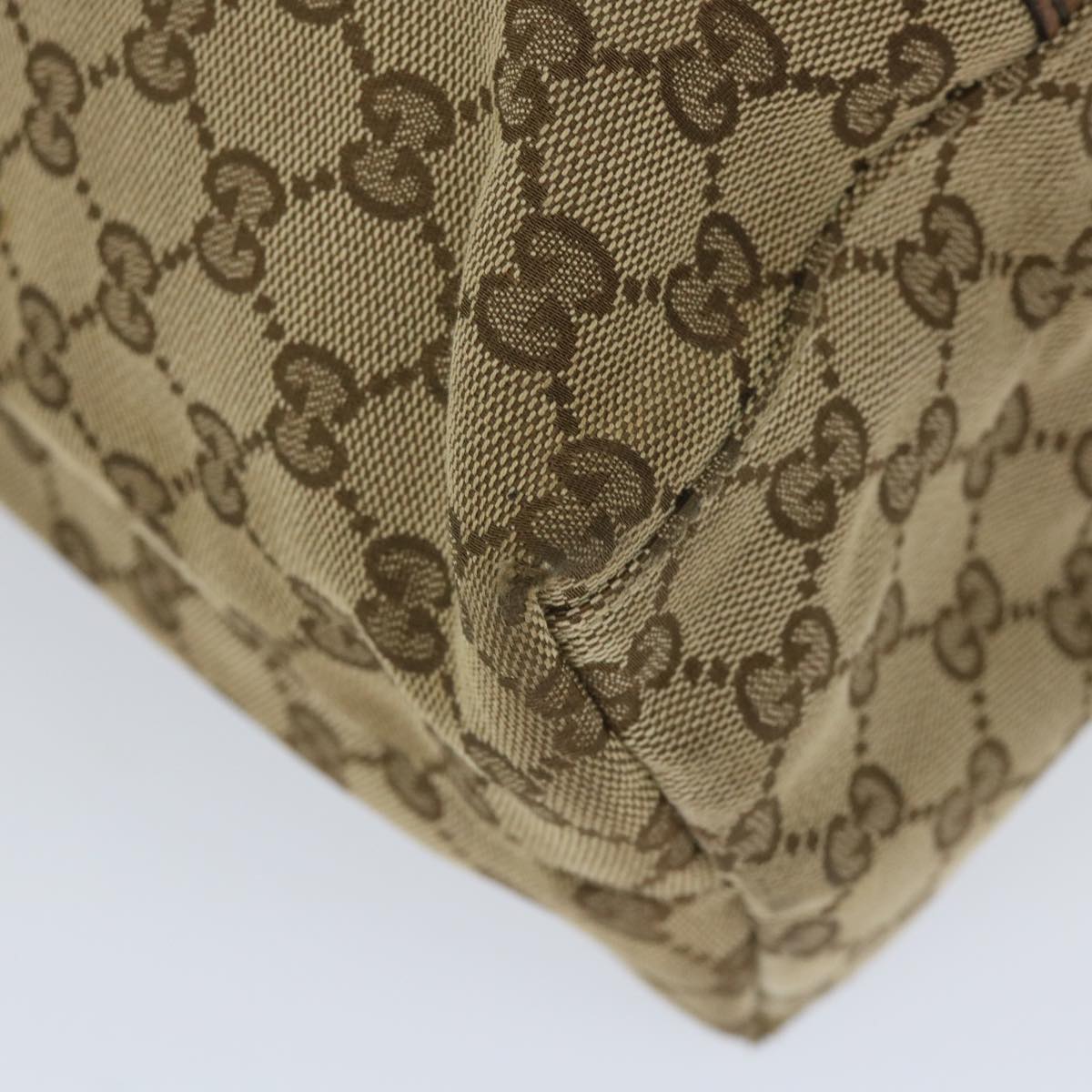 GUCCI GG Canvas Tote Bag Beige 232947 57768