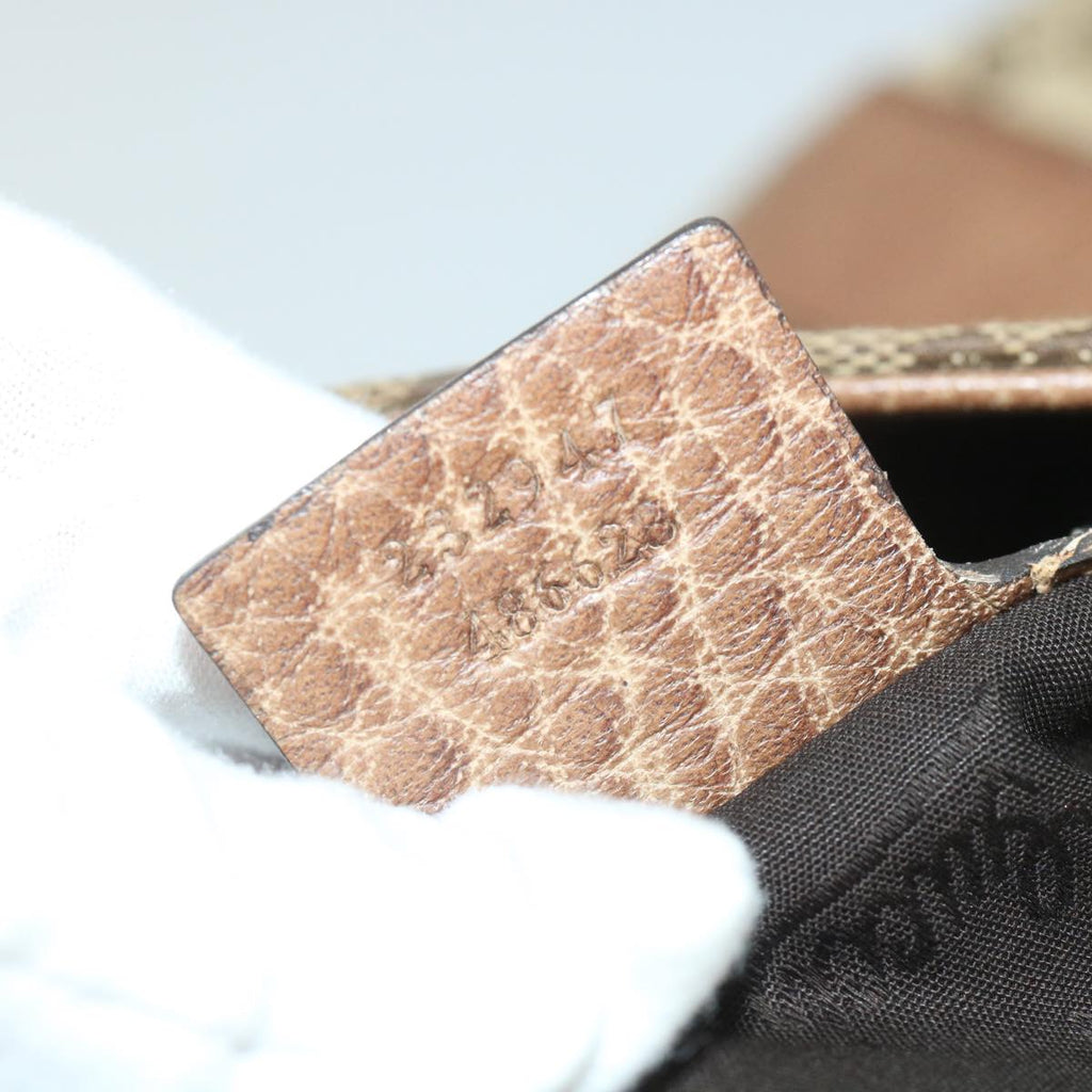 GUCCI GG Canvas Tote Bag Beige 232947 57768