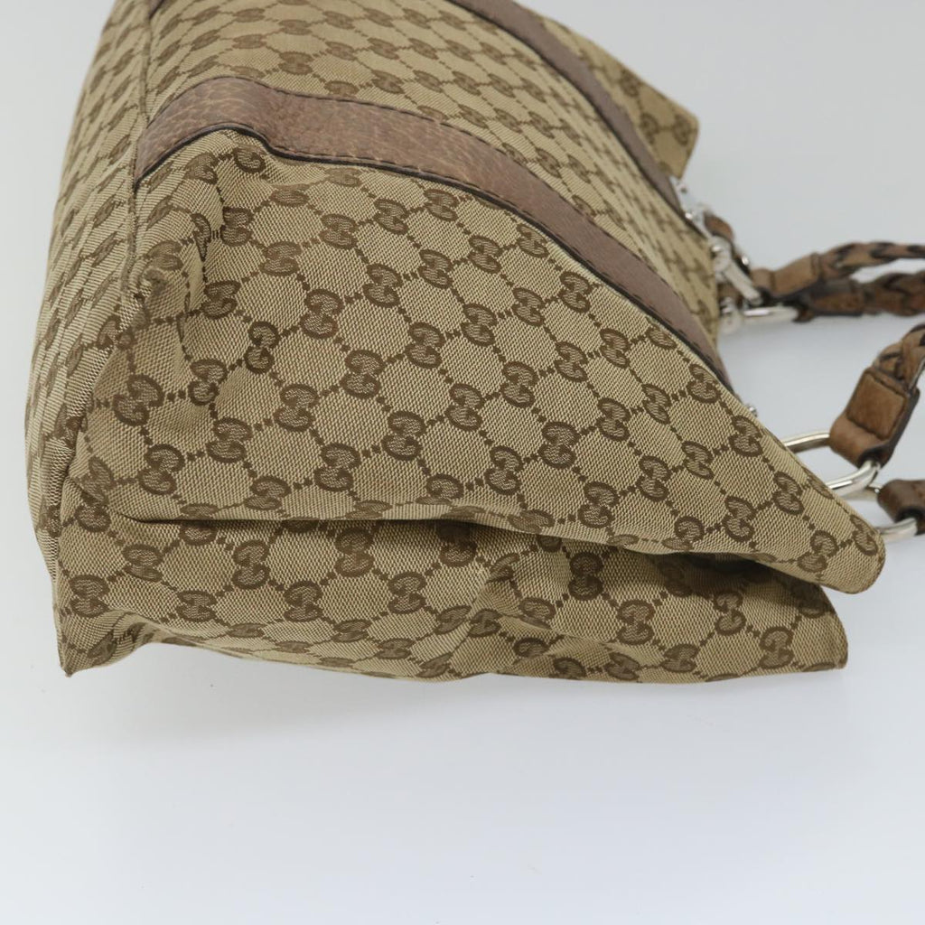 GUCCI GG Canvas Tote Bag Beige 232947 57768