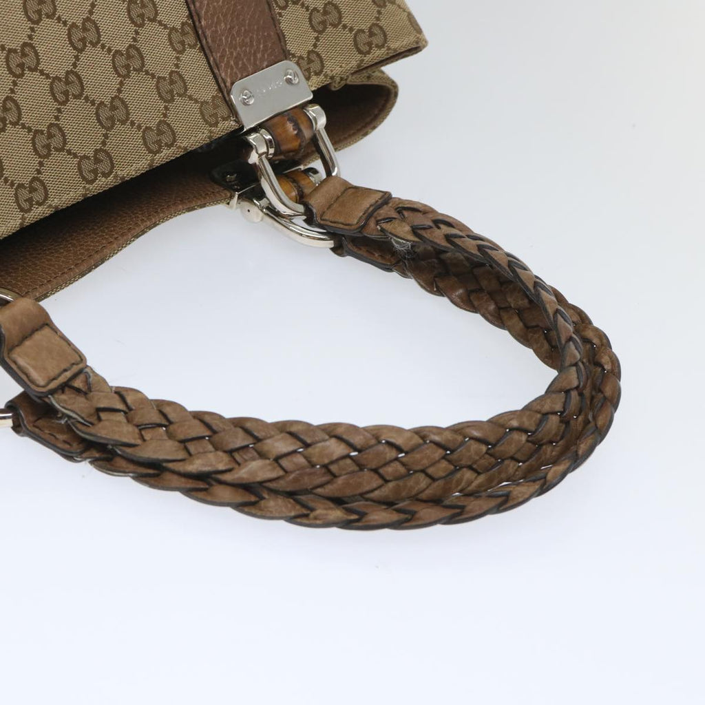 GUCCI GG Canvas Tote Bag Beige 232947 57768