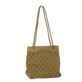 GUCCI GG Canvas Hand Bag Brown 109143 57772