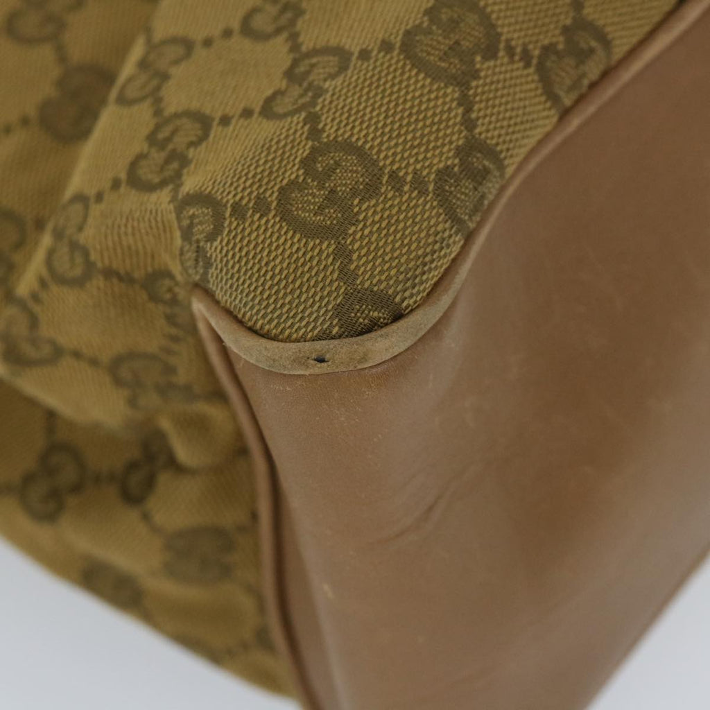 GUCCI GG Canvas Hand Bag Brown 109143 57772