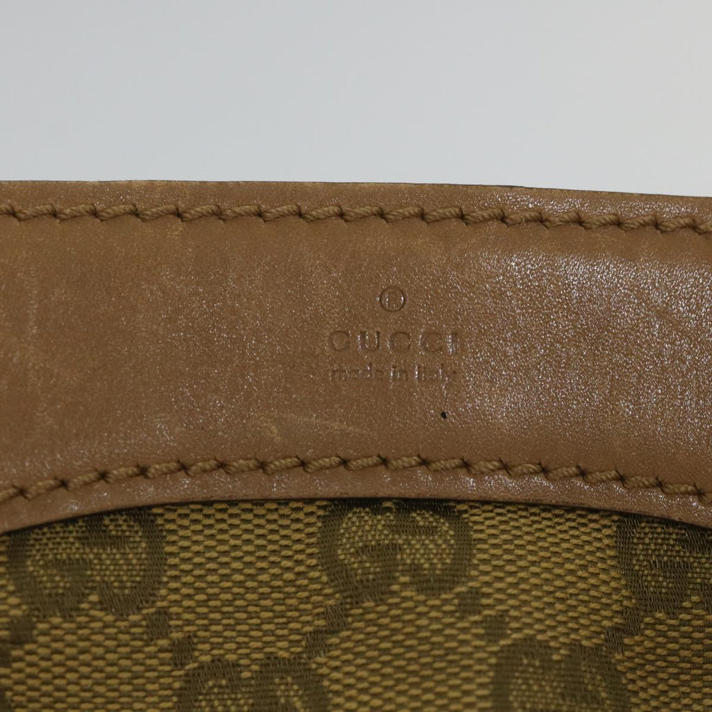 GUCCI GG Canvas Hand Bag Brown 109143 57772