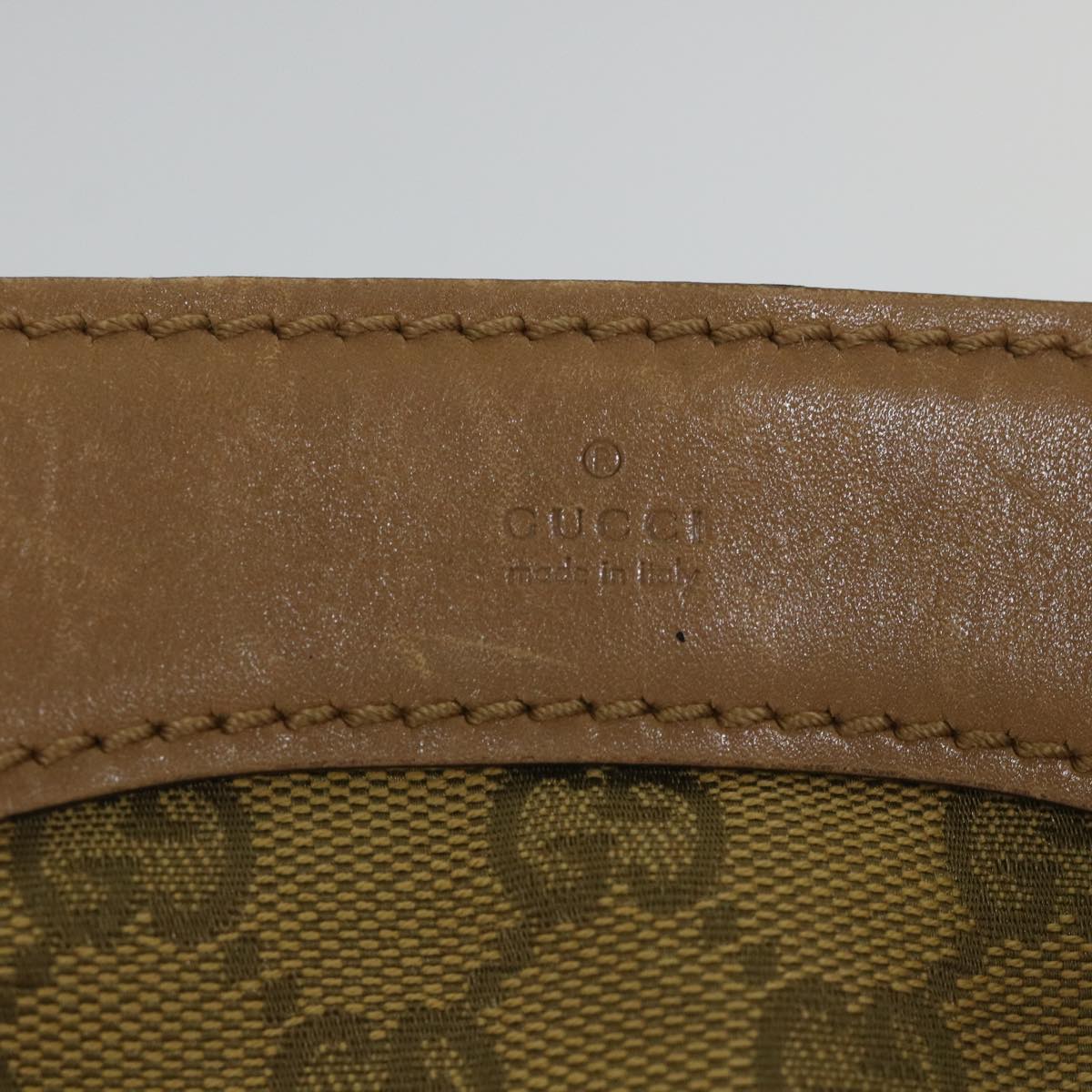 GUCCI GG Canvas Hand Bag Brown 109143 57772