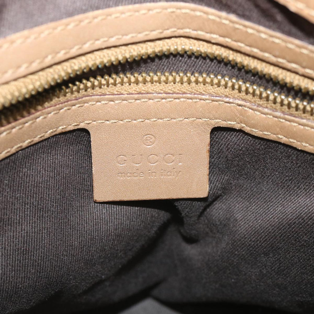 GUCCI GG Canvas Hand Bag Brown 109143 57772