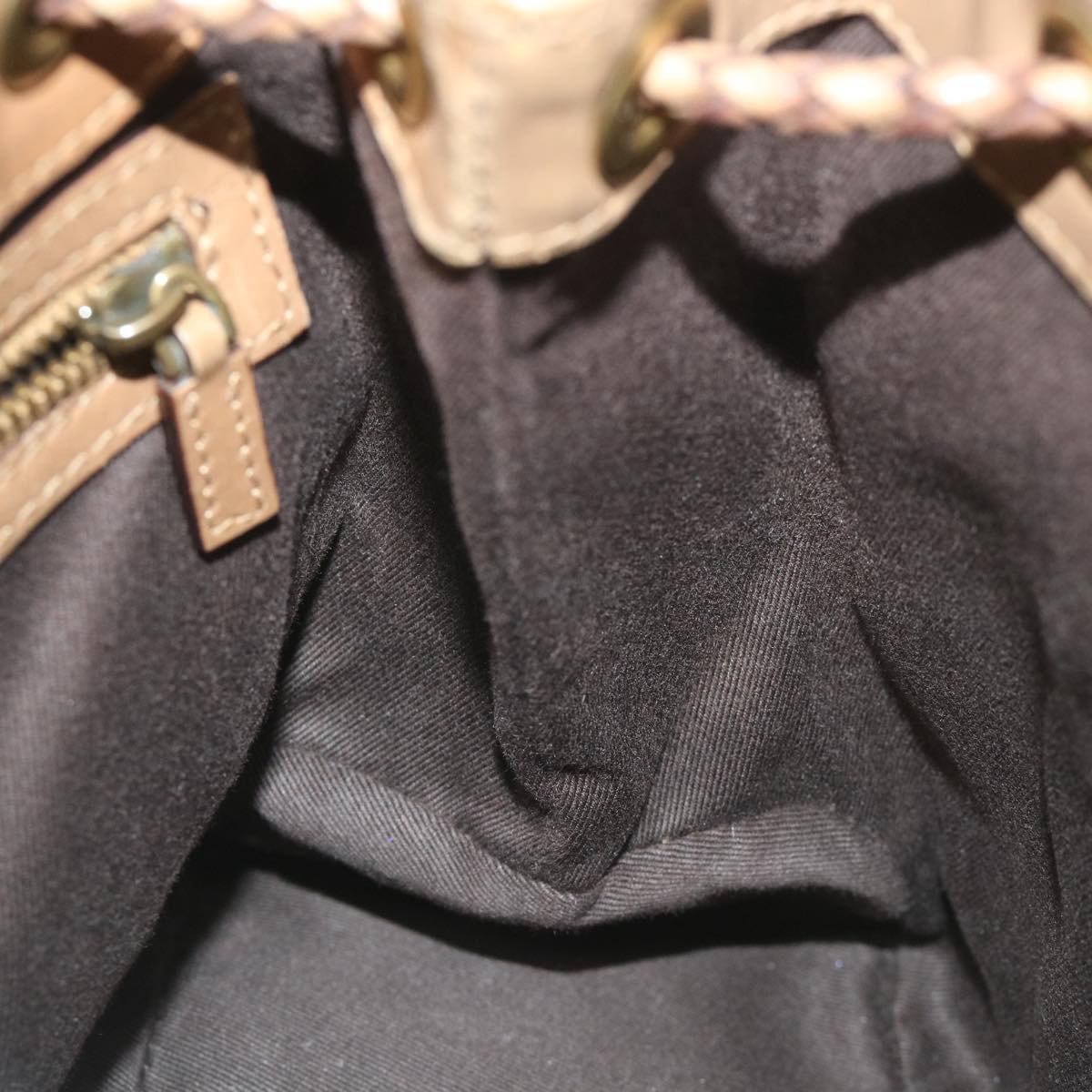 GUCCI GG Canvas Hand Bag Brown 109143 57772