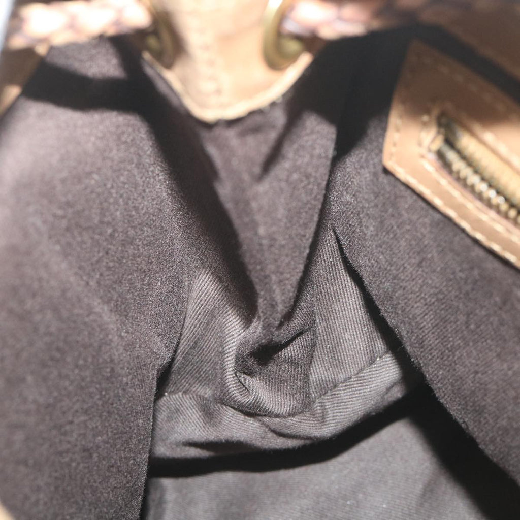 GUCCI GG Canvas Hand Bag Brown 109143 57772
