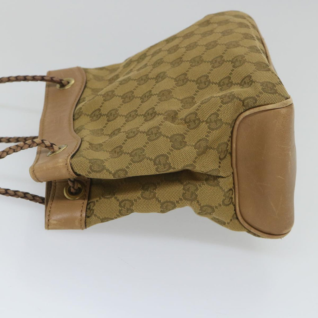 GUCCI GG Canvas Hand Bag Brown 109143 57772