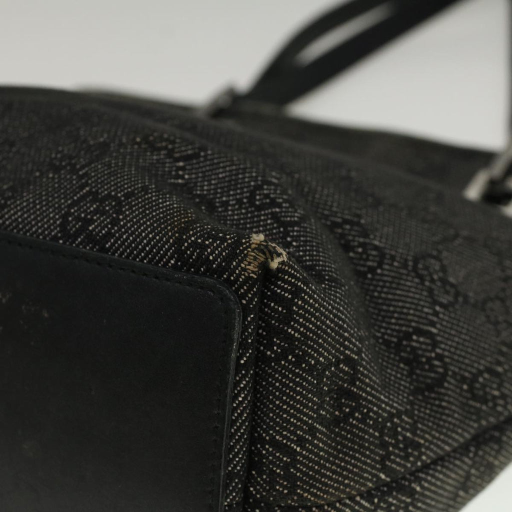 GUCCI GG Canvas Hand Bag Gray 31244 57775