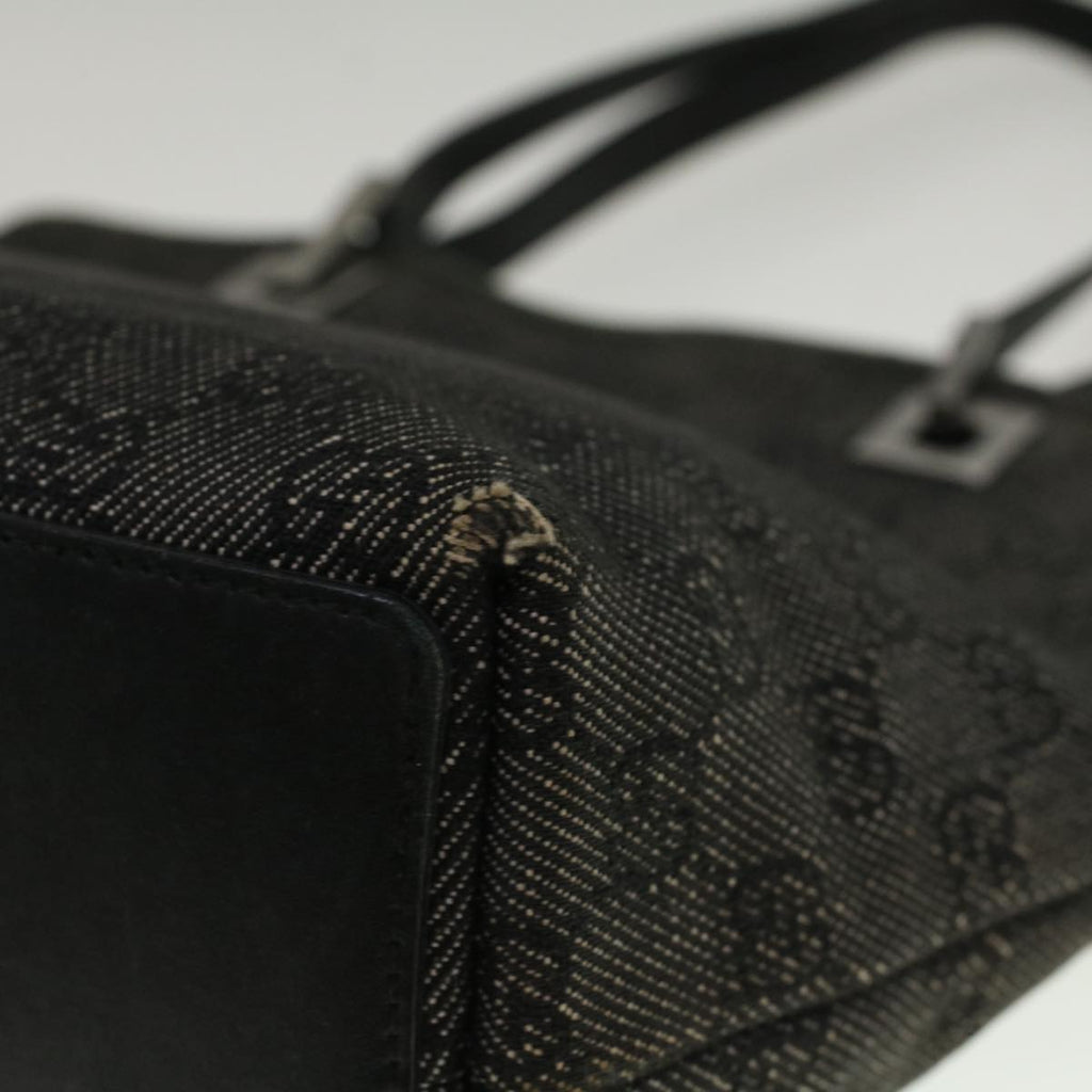 GUCCI GG Canvas Hand Bag Gray 31244 57775