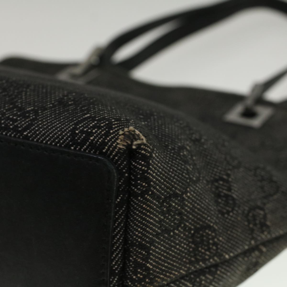 GUCCI GG Canvas Hand Bag Gray 31244 57775