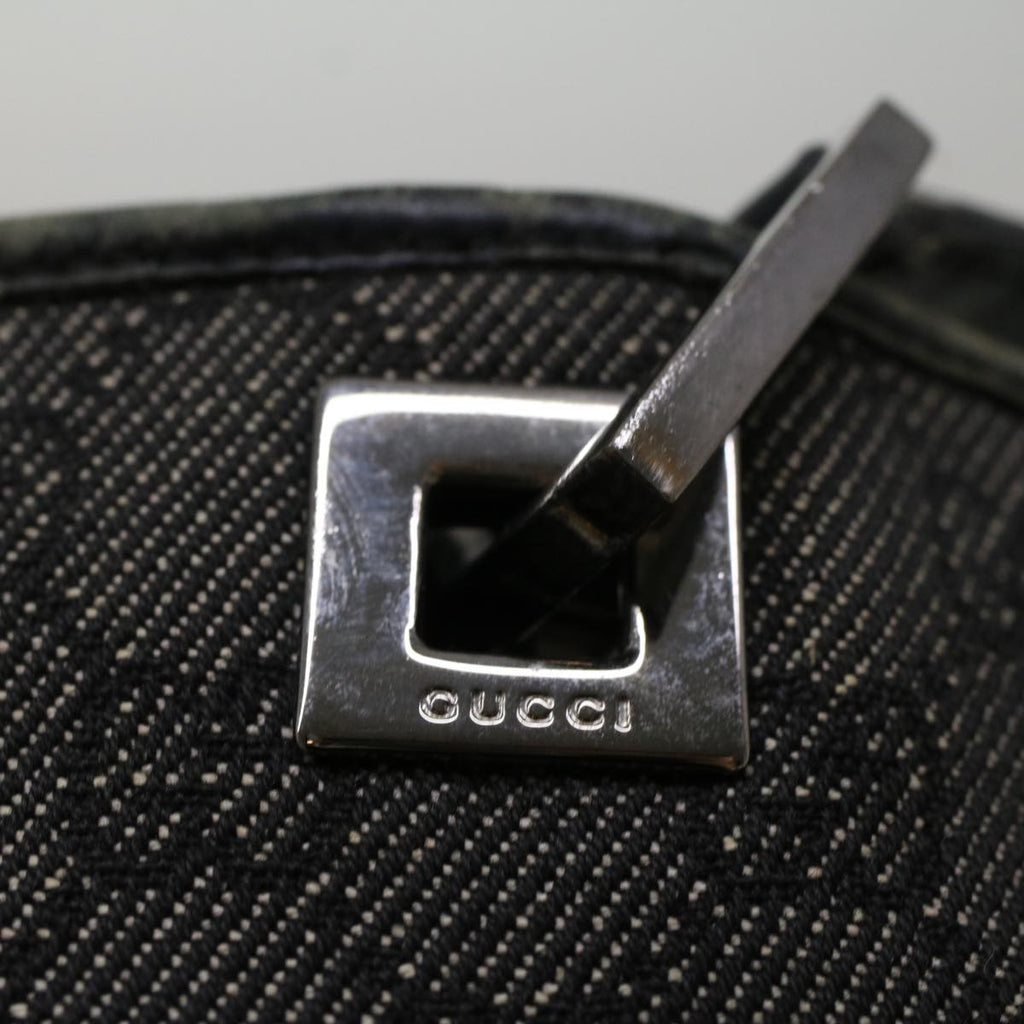 GUCCI GG Canvas Hand Bag Gray 31244 57775