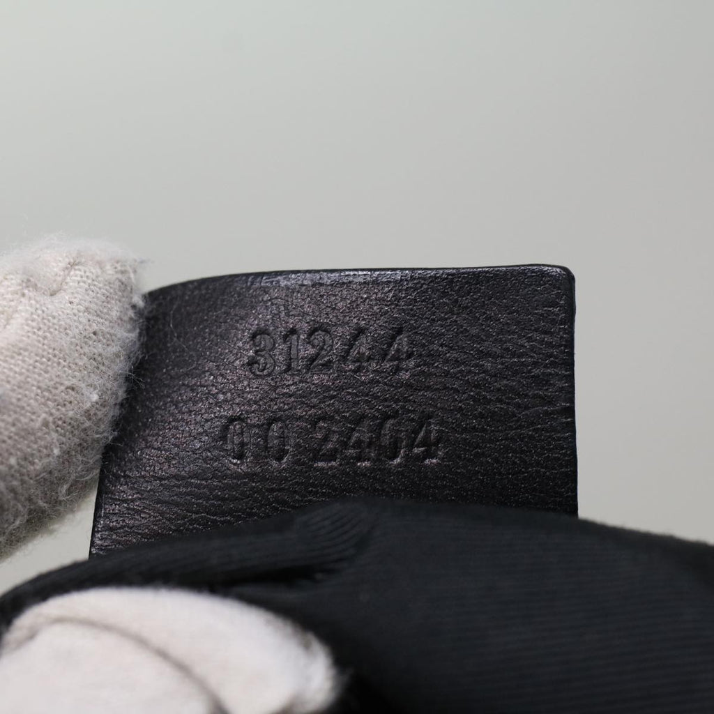 GUCCI GG Canvas Hand Bag Gray 31244 57775