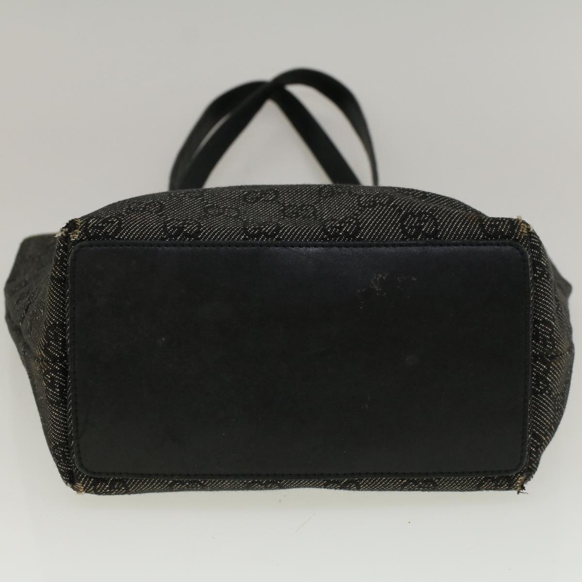 GUCCI GG Canvas Hand Bag Gray 31244 57775