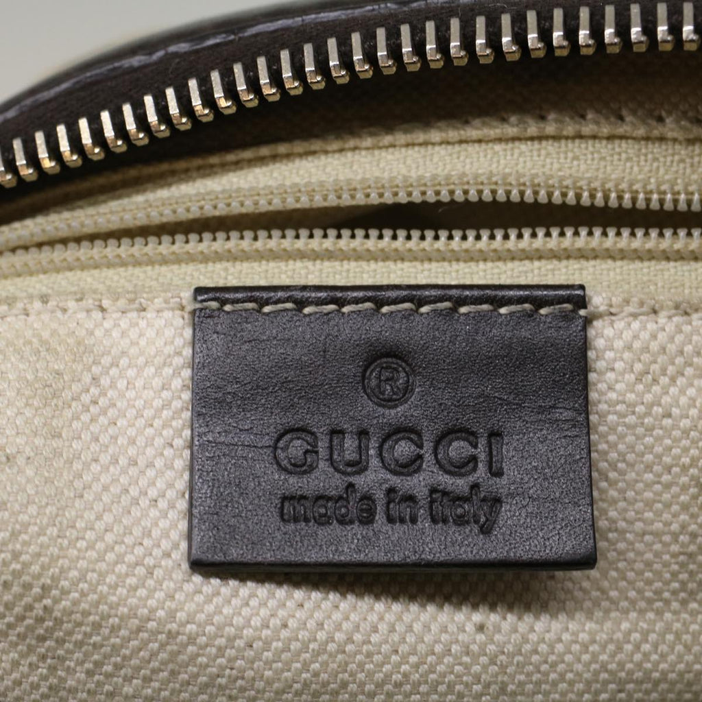 GUCCI GG Canvas Hand Bag 2way Beige 247902 57777