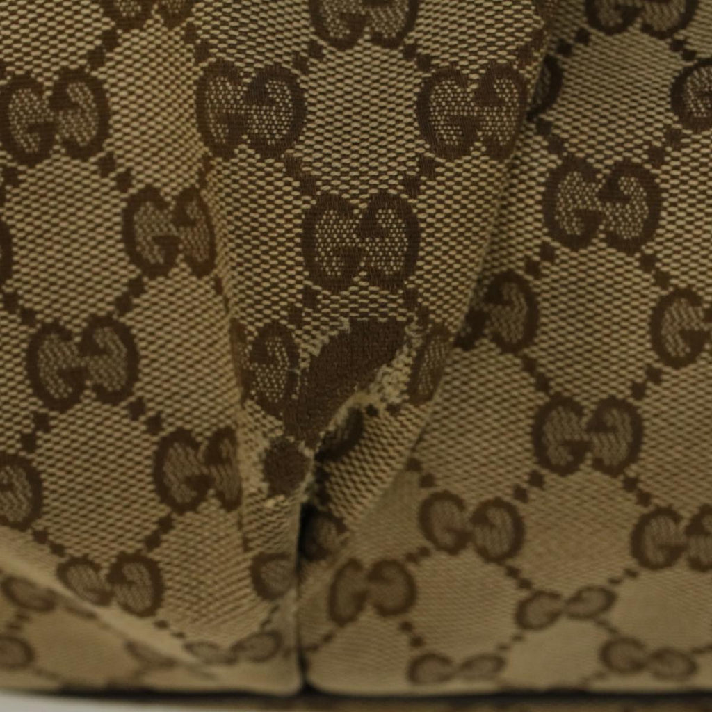 GUCCI GG Canvas Hand Bag 2way Beige 247902 57777