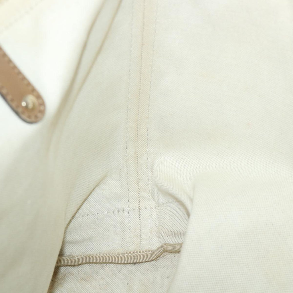 GUCCI GG Canvas Hand Bag Beige 247209 57779