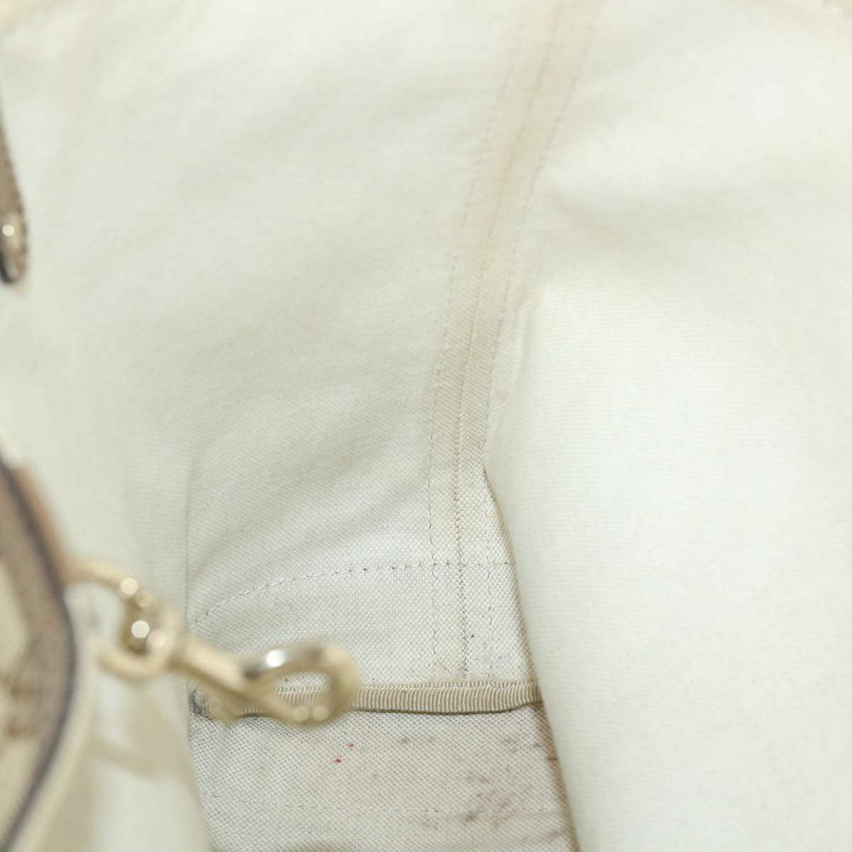 GUCCI GG Canvas Hand Bag Beige 247209 57779