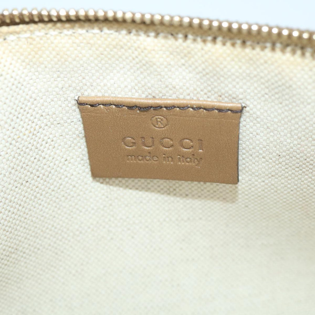 GUCCI GG Canvas Hand Bag Beige 247209 57779