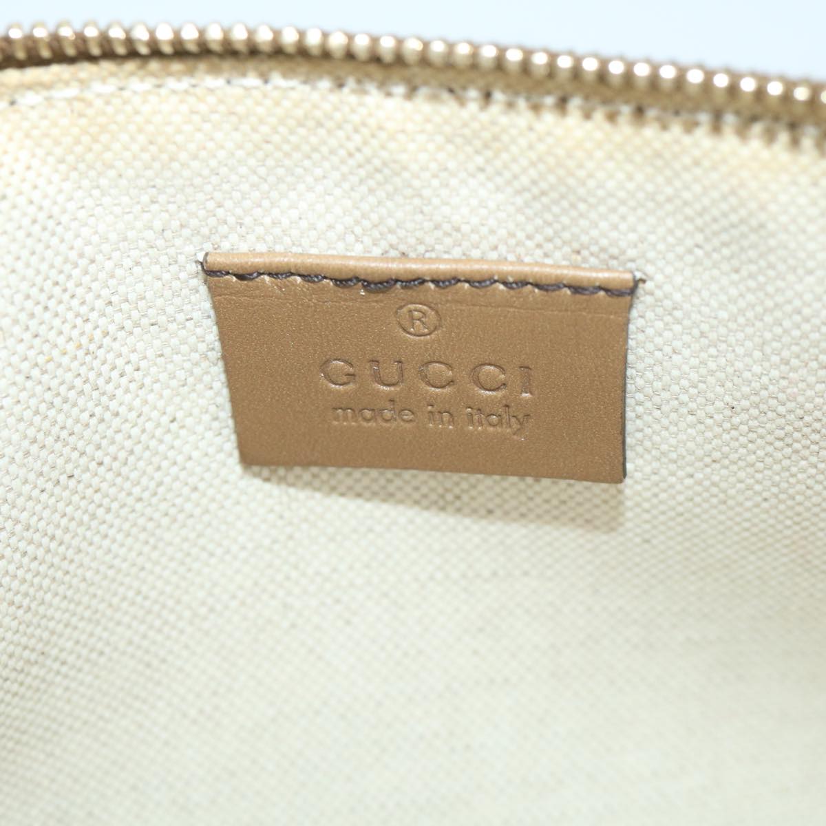 GUCCI GG Canvas Hand Bag Beige 247209 57779