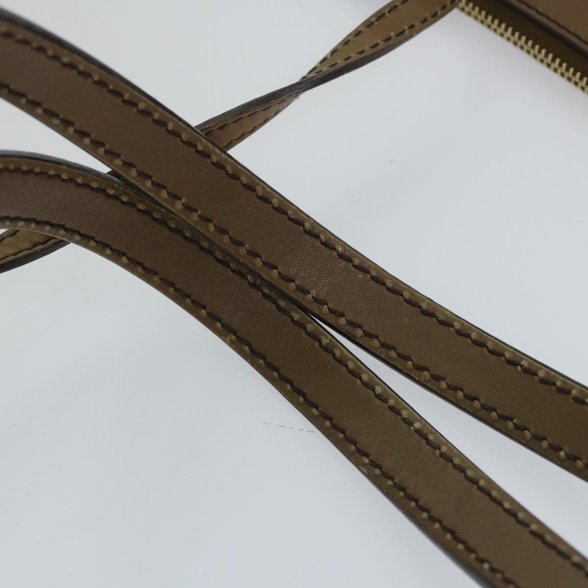 GUCCI GG Canvas Hand Bag Beige 247209 57779
