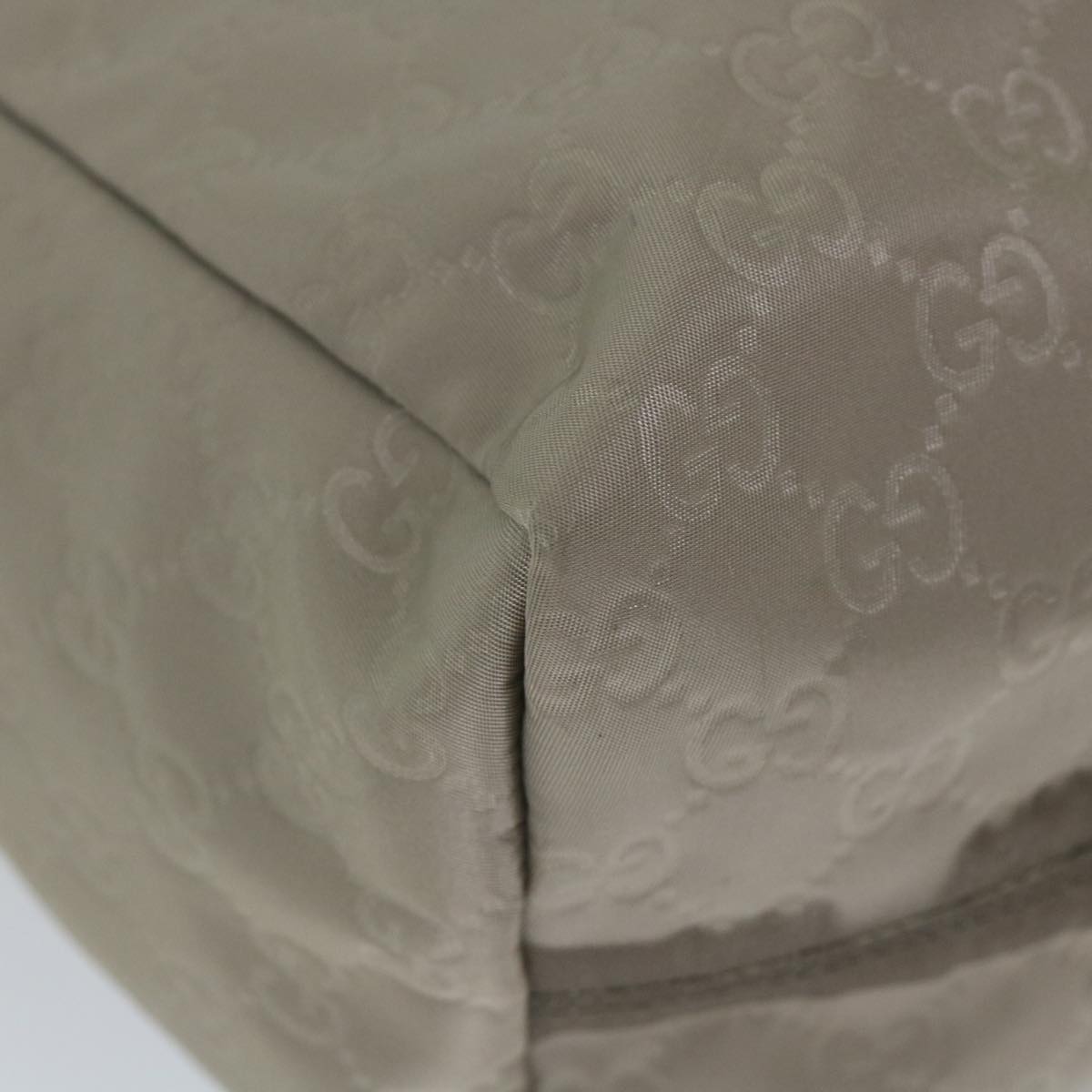 GUCCI GG Canvas Tote Bag Gray 282439 57780