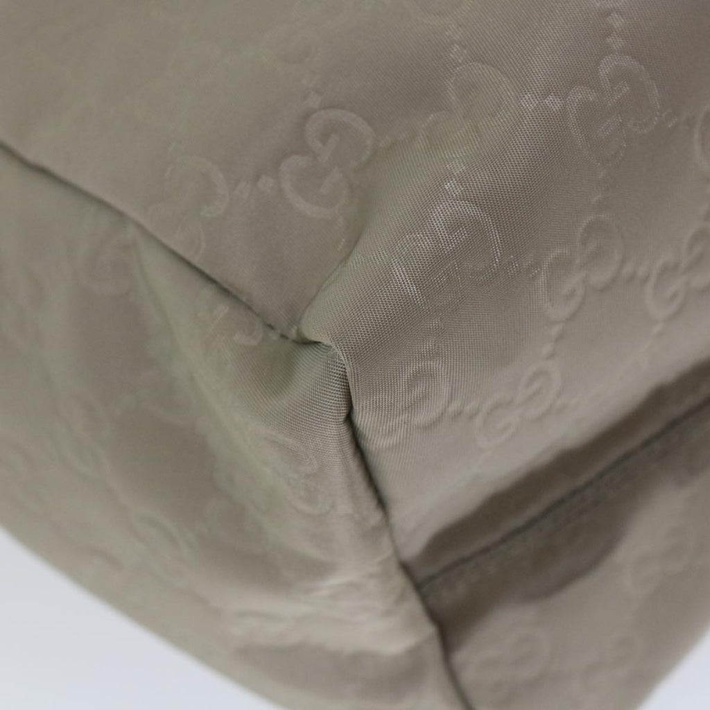 GUCCI GG Canvas Tote Bag Gray 282439 57780