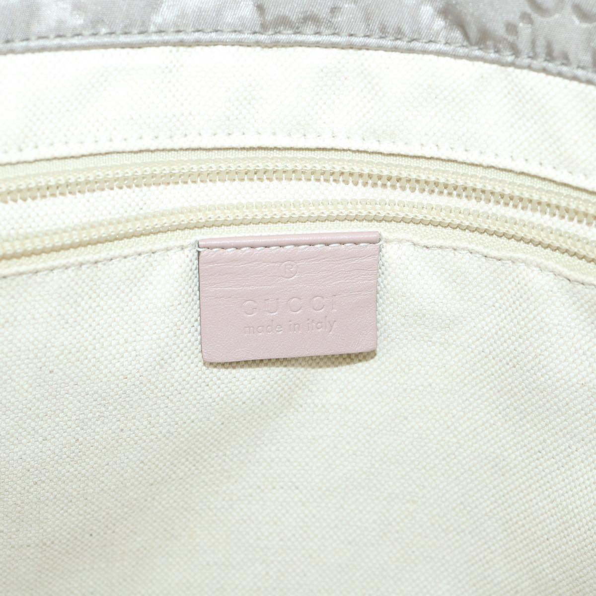 GUCCI GG Canvas Tote Bag Gray 282439 57780
