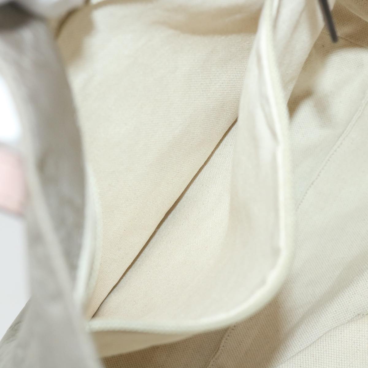 GUCCI GG Canvas Tote Bag Gray 282439 57780