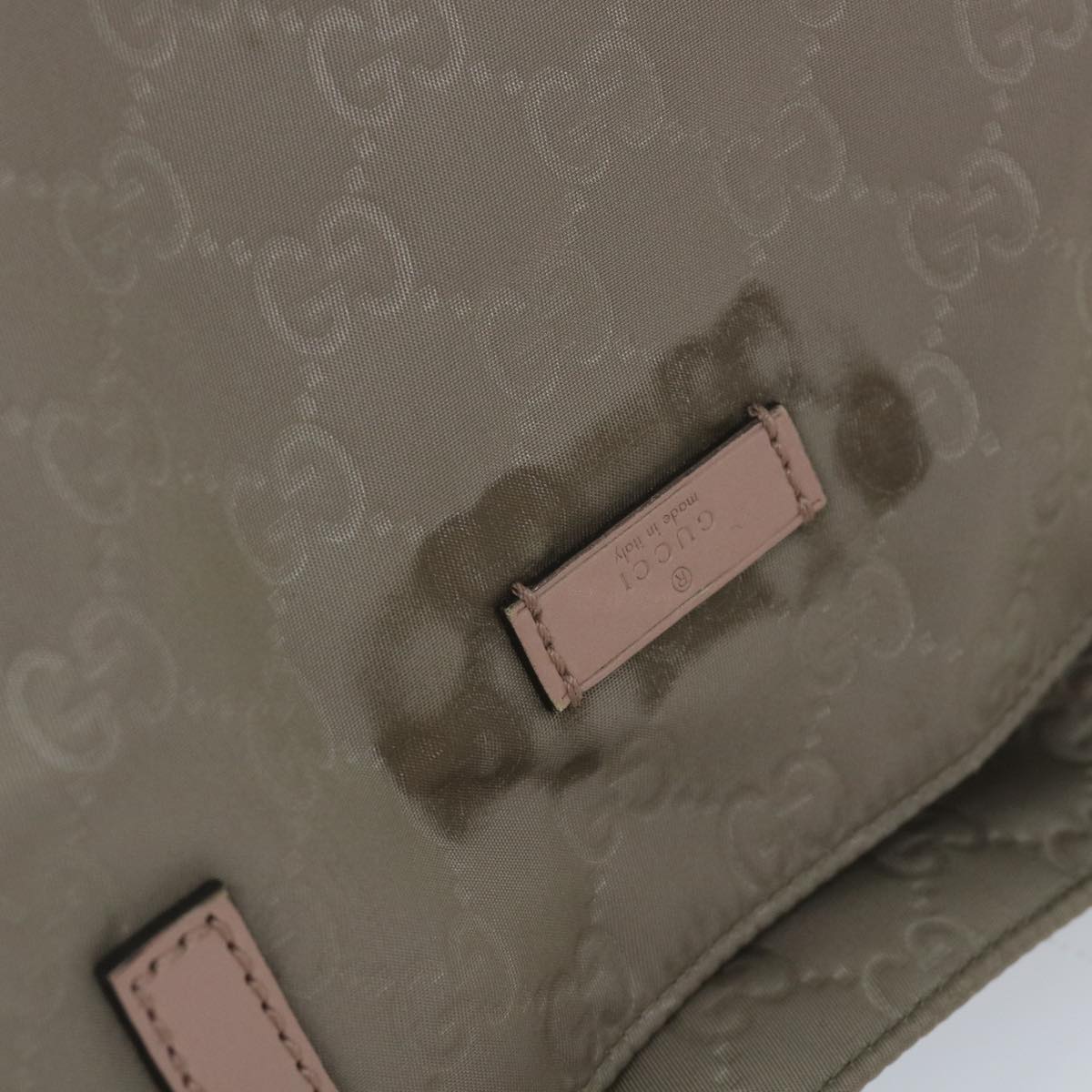 GUCCI GG Canvas Tote Bag Gray 282439 57780
