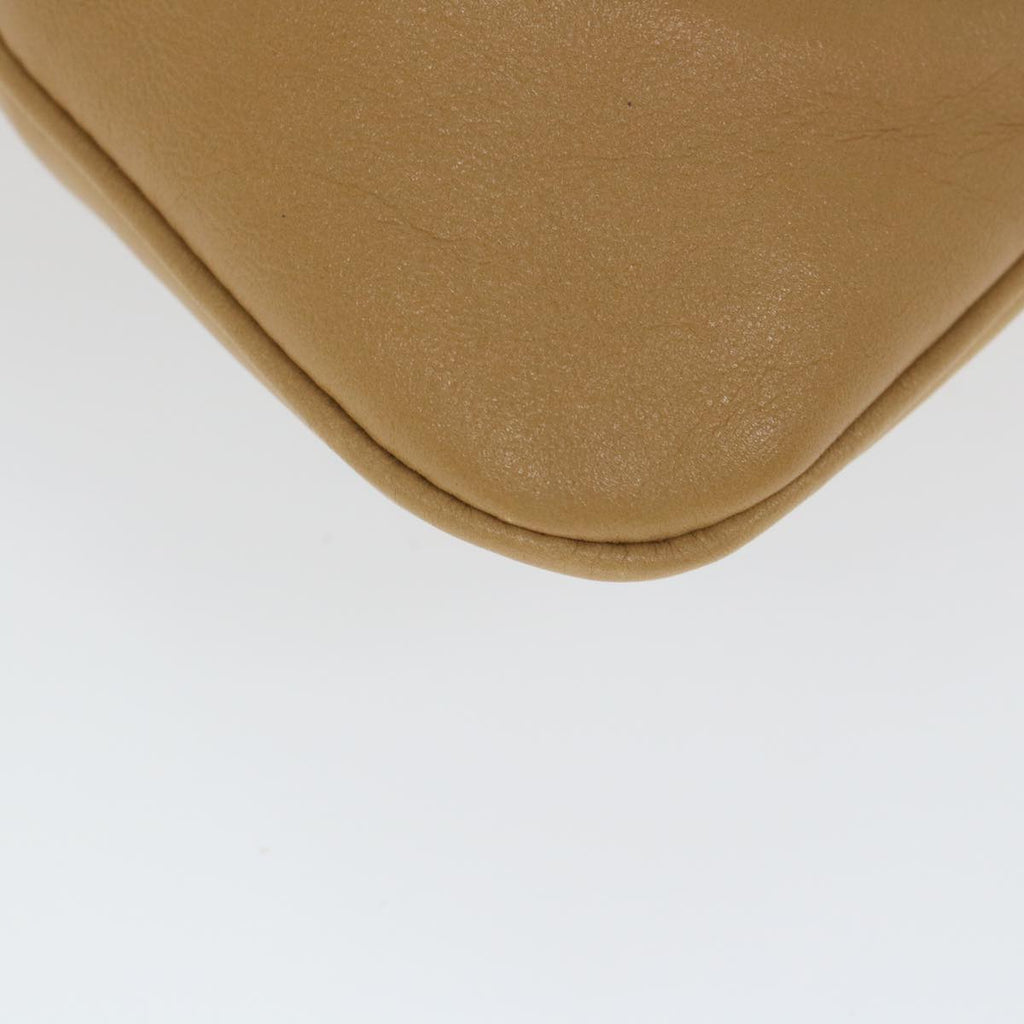 GUCCI Shoulder Bag Suede Leather Beige 153029 57781