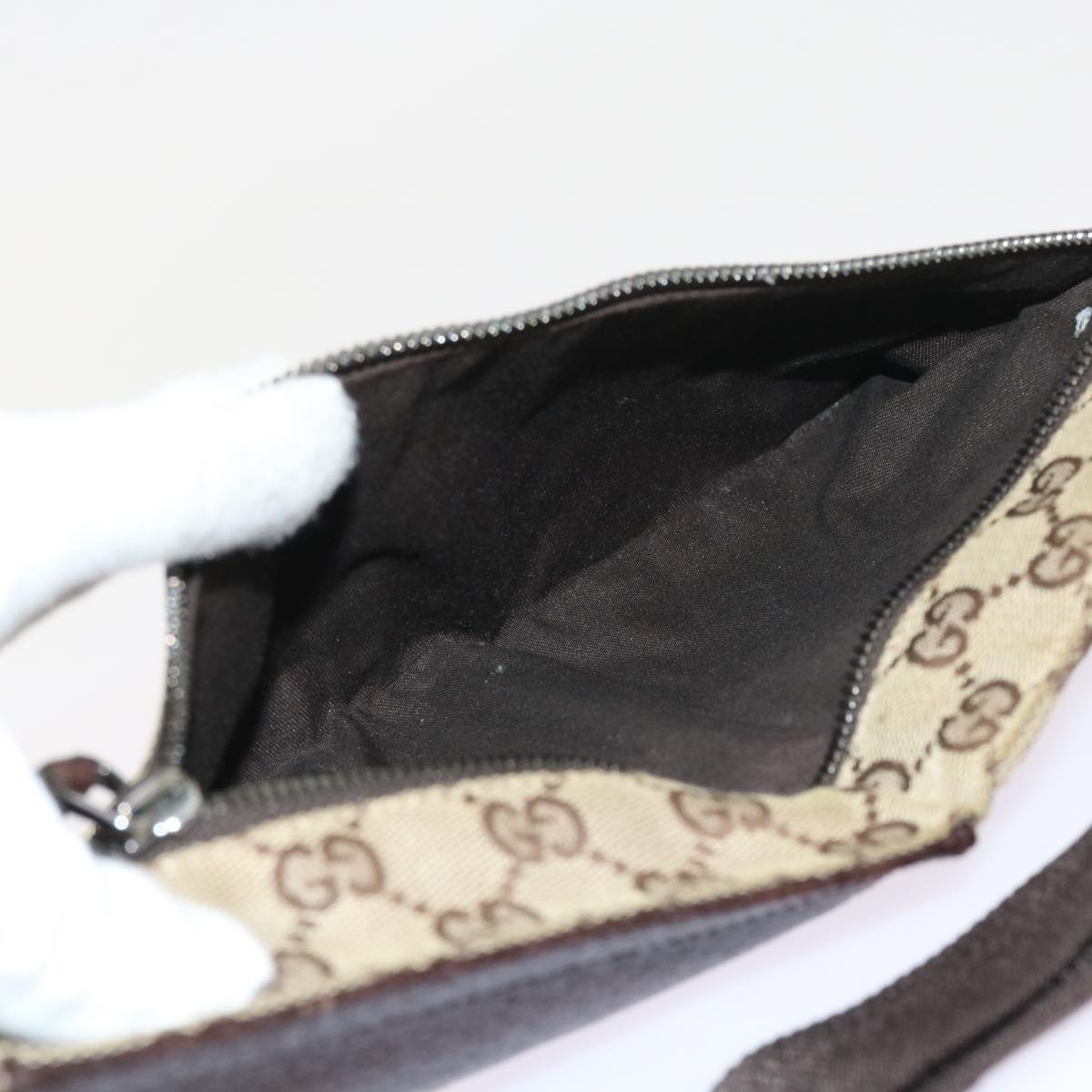 GUCCI GG Canvas Waist bag Beige 28566 57830