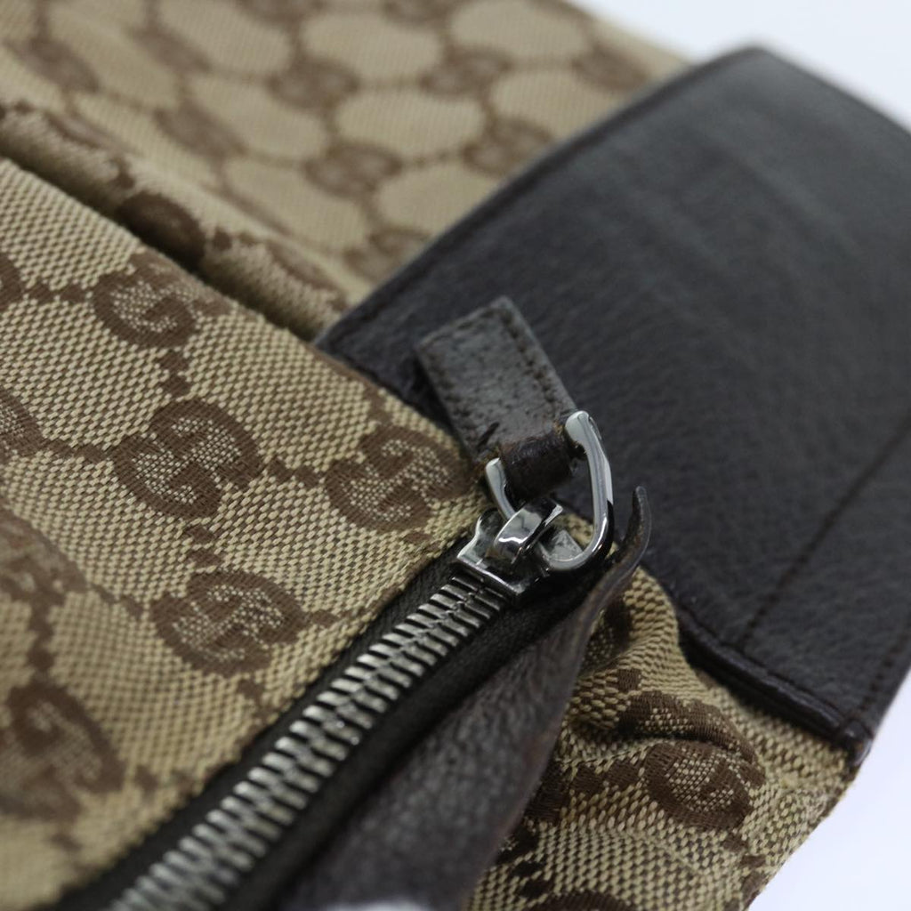 GUCCI GG Canvas Waist bag Beige 28566 57830
