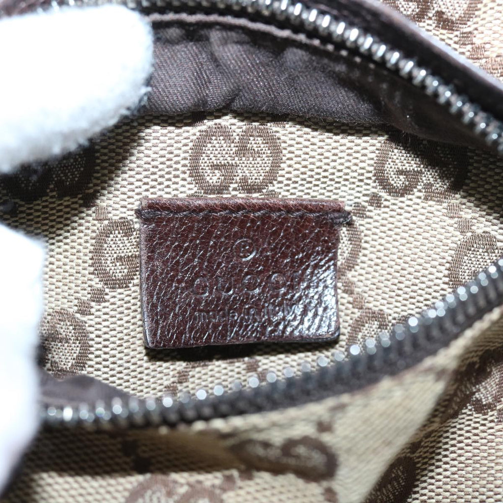 GUCCI GG Canvas Waist bag Beige 28566 57830