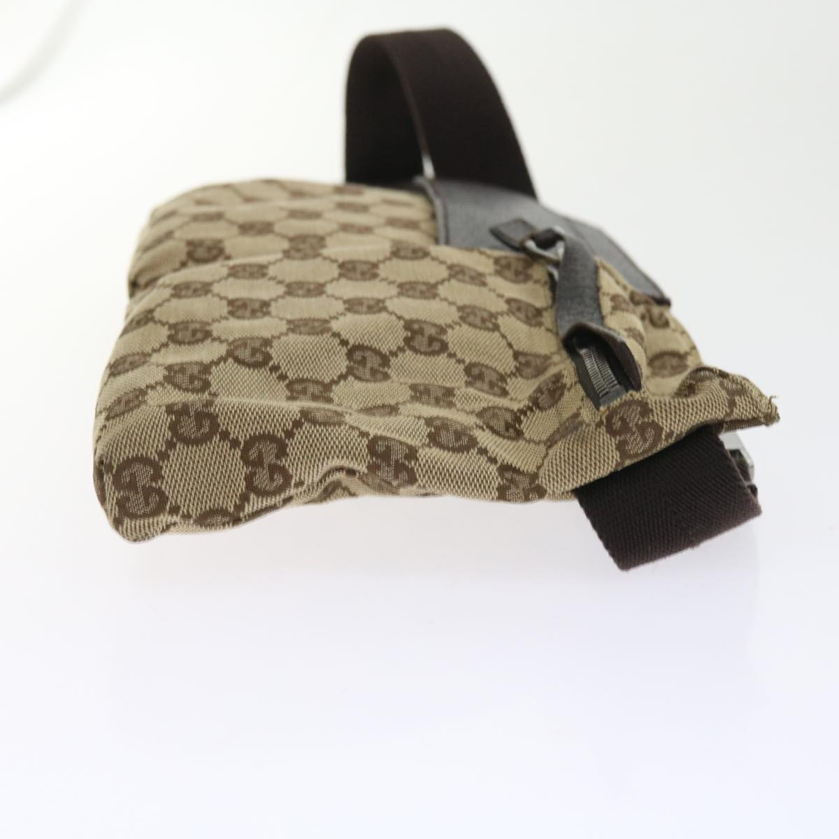 GUCCI GG Canvas Waist bag Beige 28566 57830