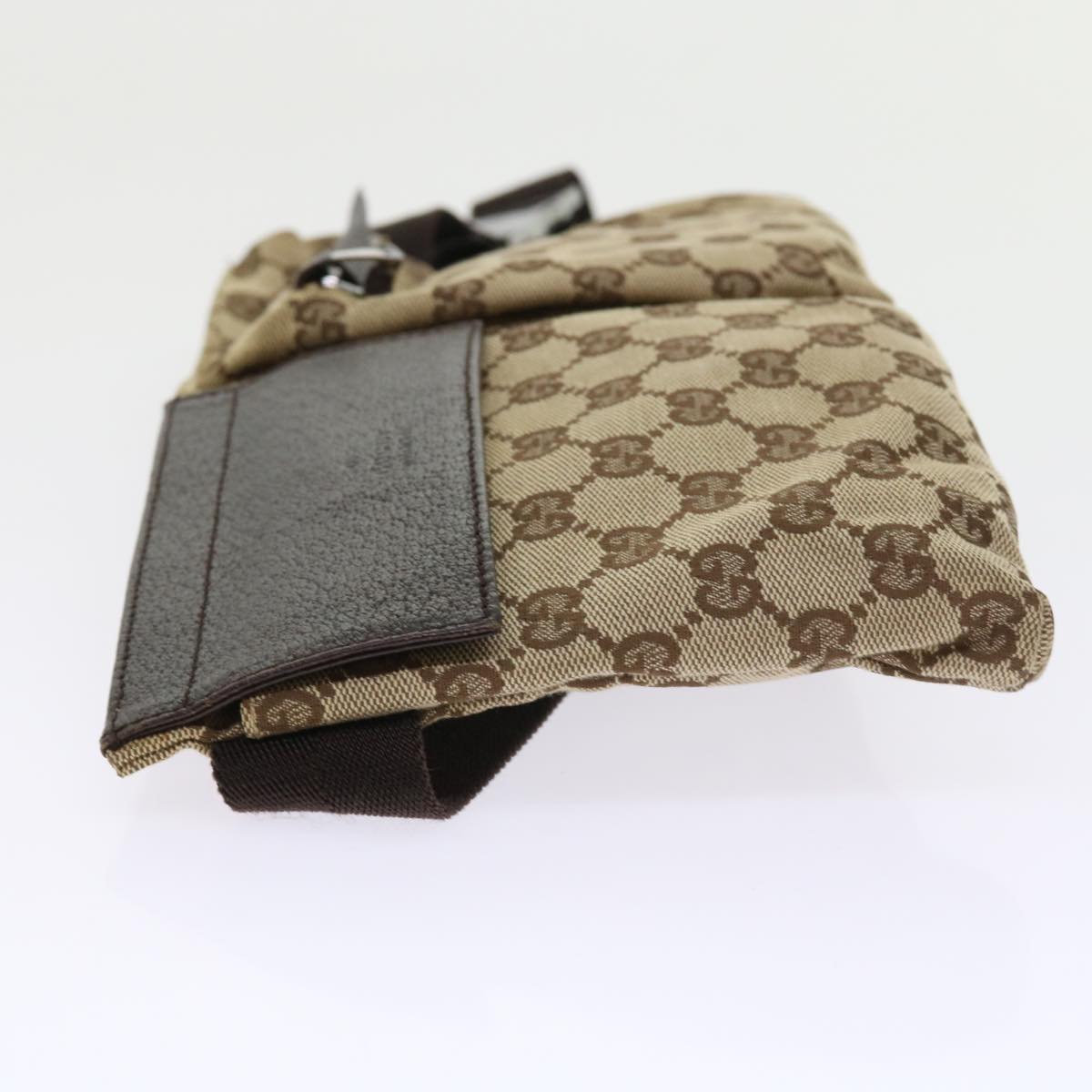 GUCCI GG Canvas Waist bag Beige 28566 57830