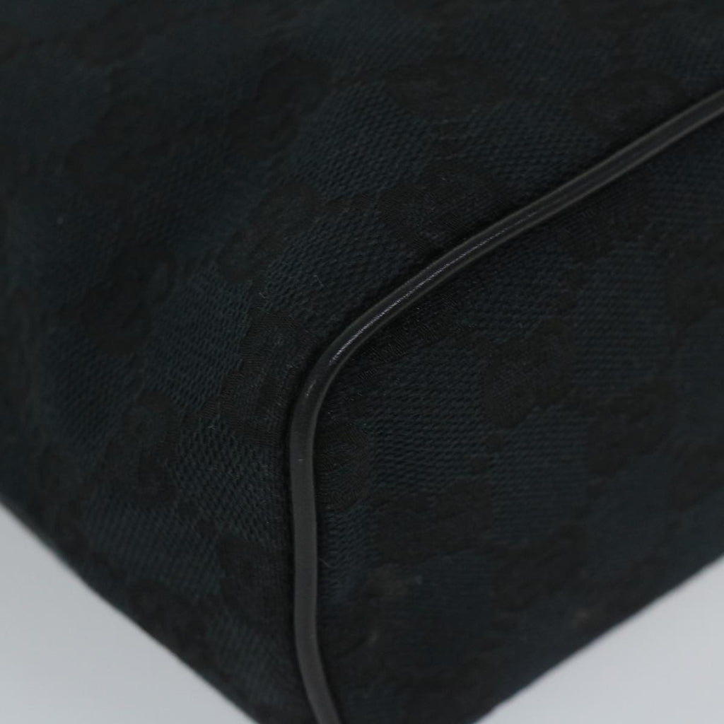 GUCCI GG Canvas Pouch Black 039 1147 57832