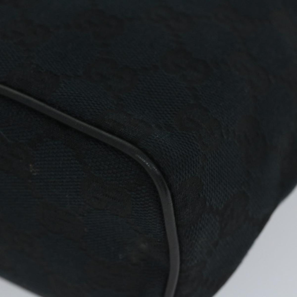 GUCCI GG Canvas Pouch Black 039 1147 57832