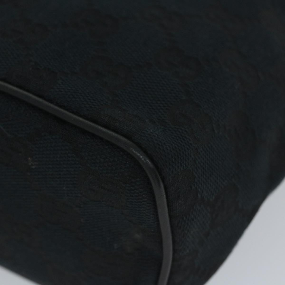 GUCCI GG Canvas Pouch Black 039 1147 57832