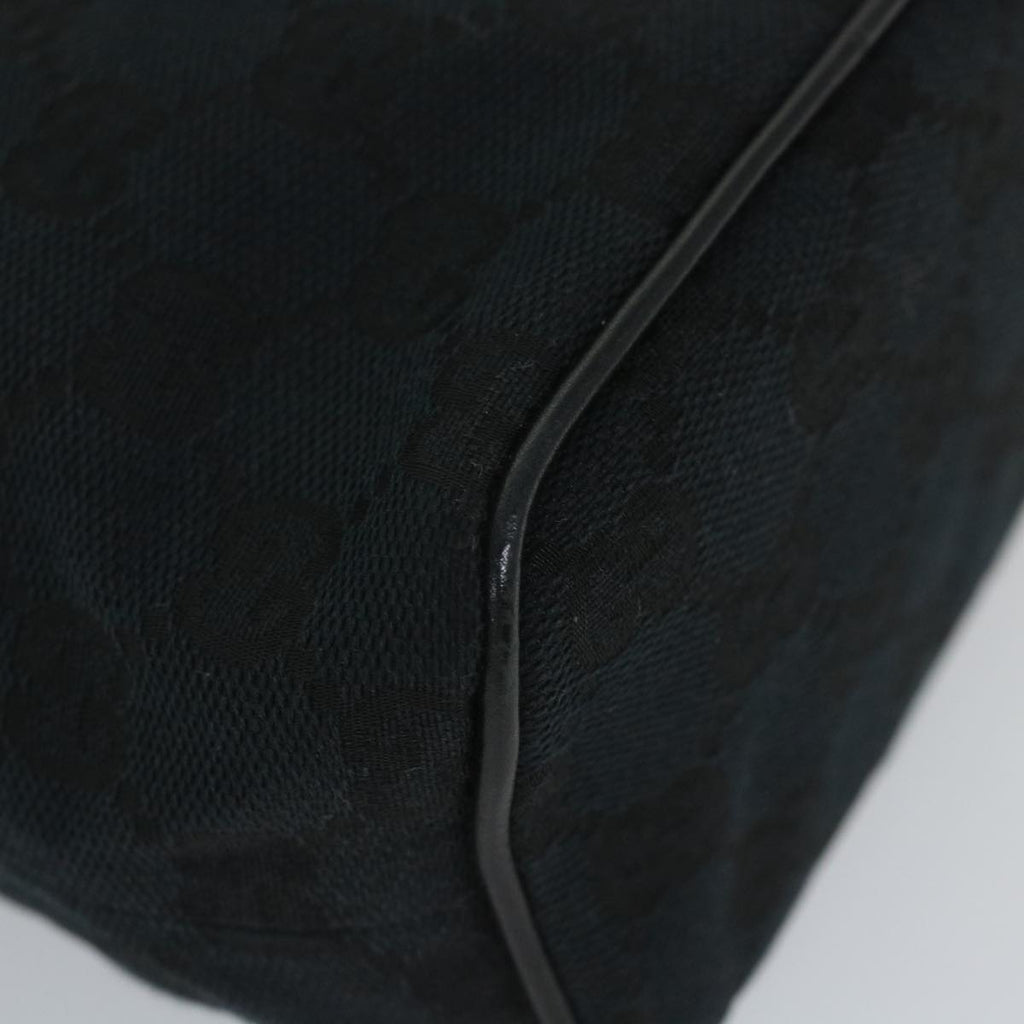 GUCCI GG Canvas Pouch Black 039 1147 57832
