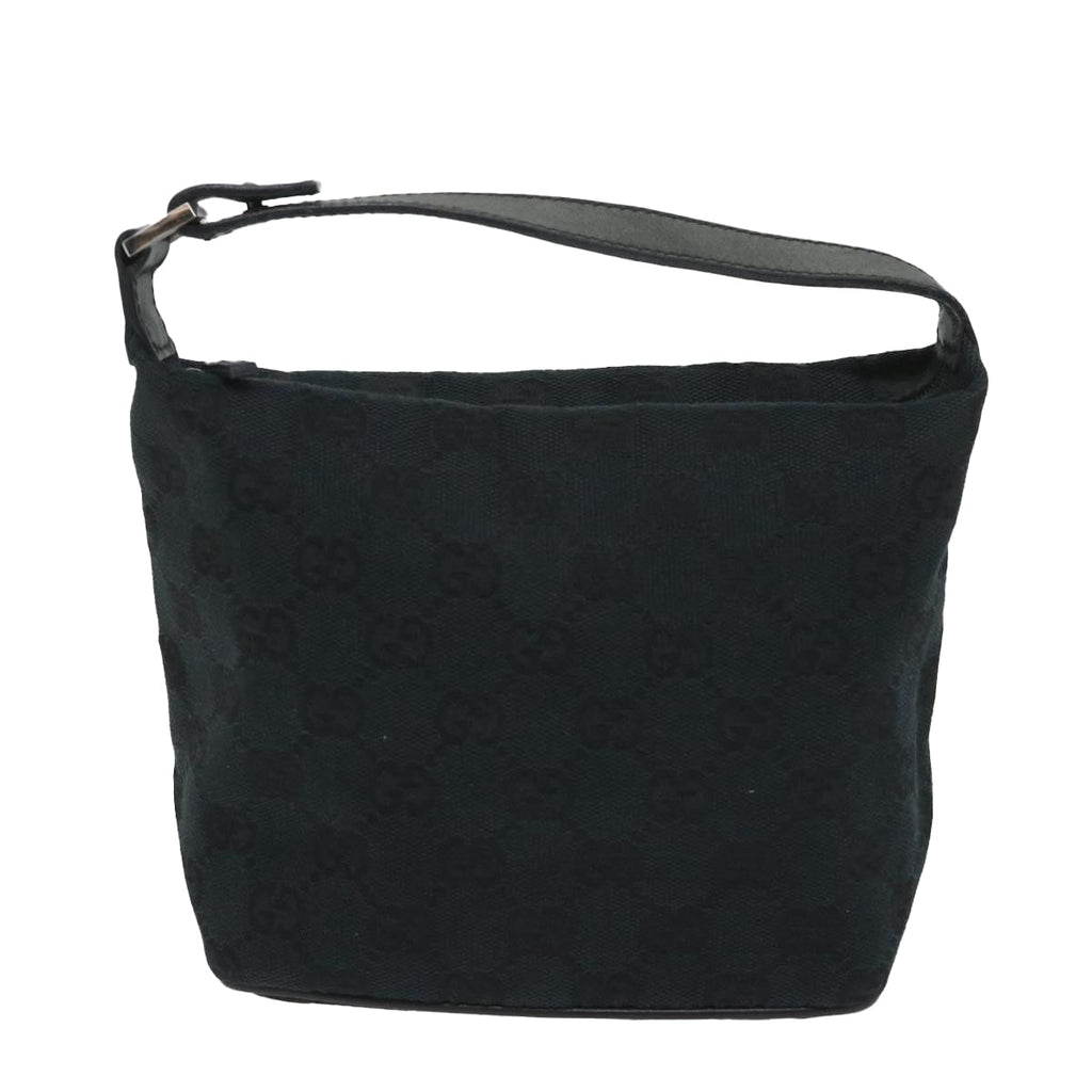 GUCCI GG Canvas Pouch Black 039 1147 57832
