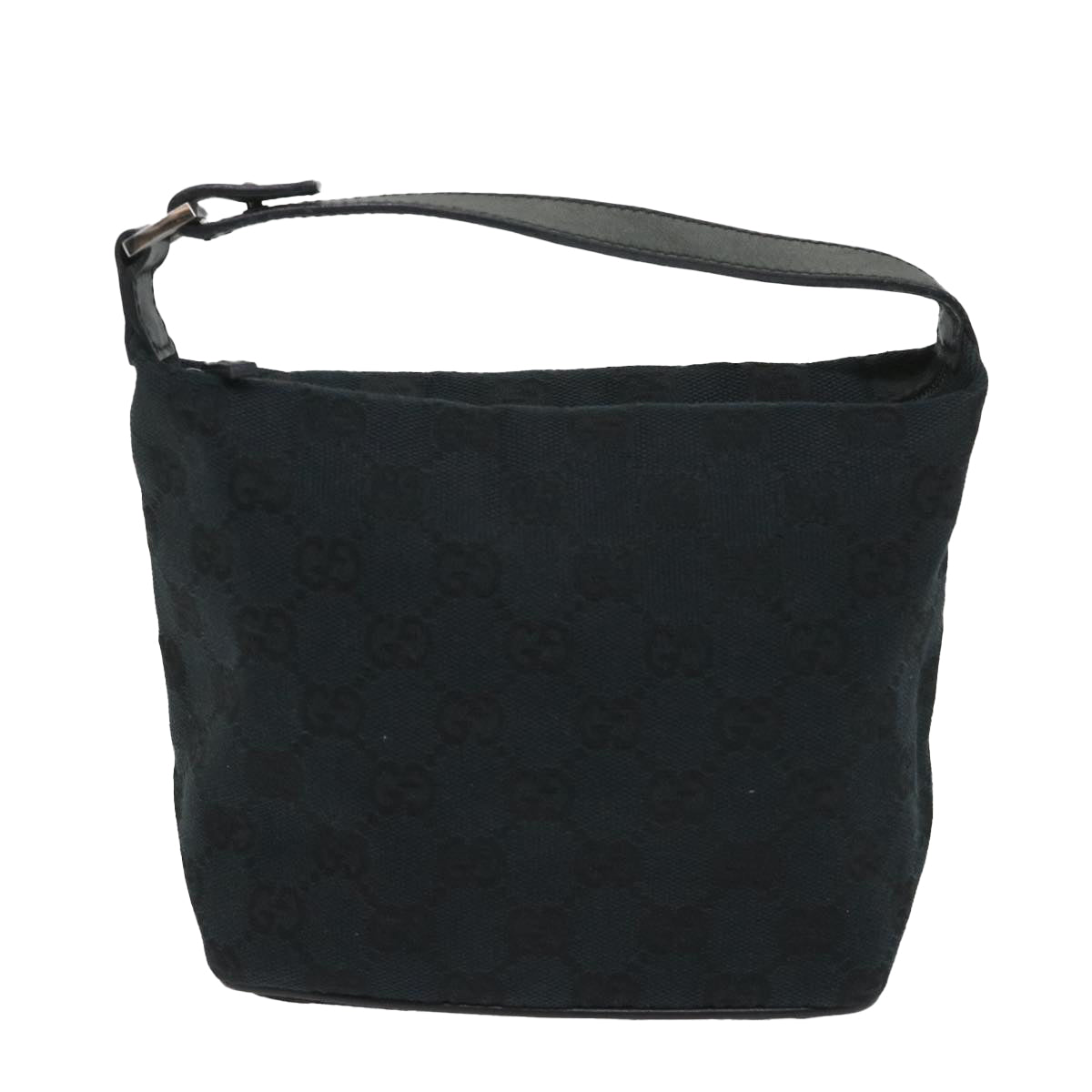 GUCCI GG Canvas Pouch Black 039 1147 57832