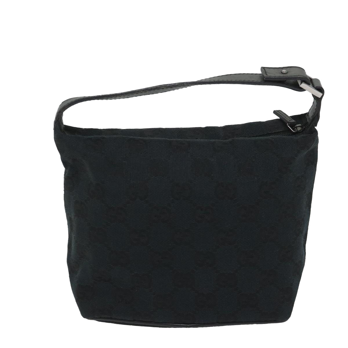 GUCCI GG Canvas Pouch Black 039 1147 57832