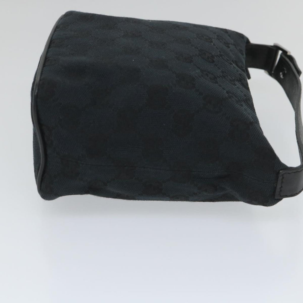 GUCCI GG Canvas Pouch Black 039 1147 57832